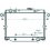 Radiatore acqua per TOYOTA LAND CRUISER dal 1996 al 2002