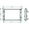 Radiatore acqua per FIAT STRADA dal 1999 al 2003