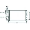 Radiatore acqua per FIAT PUNTO dal 1993 al 1999