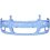 Paraurto anteriore verniciabile per VOLKSWAGEN GOLF  V  dal 2005 al 2009