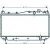 Radiatore acqua per HONDA CIVIC dal 2001 al 2003