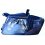 Proiettore per MITSUBISHI PAJERO dal 2000 al 2002 lato sinistro guidatore