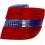 Fanale posteriore esterno fumé per MERCEDES-BENZ B W245 dal 2005 al 2008 lato destro passeggero