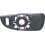 Piastra specchio retrovisore inferiore per CITROEN JUMPER dal 2006 al 2014 lato sinistro guidatore