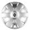 Coppa ruota diametro 14 logo cromato per RENAULT KANGOO dal 2003 al 2007