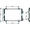 Condensatore per PEUGEOT 308 dal 2011 al 2013