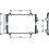 Condensatore per PEUGEOT 308 dal 2007 al 2011