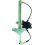 Alzacristallo elettrico per PEUGEOT 207 dal 2006 al 2009 lato sinistro guidatore