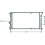 Radiatore acqua per VOLKSWAGEN PASSAT dal 1988 al 1993