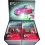 Coppia spruzzatori cromati espositore con 12 pezzi per ABARTH 500 dal 2008 al 2015