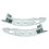 Staffa paraurto posteriore kit per PEUGEOT 208 dal 2015 al 2019