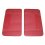 Coppia pannelli anteriori 500 L rosso per FIAT 500 dal 1965 al 1975