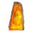 Fanale anteriore arancio per FIAT CINQUECENTO dal 1991 al 1998 lato sinistro guidatore