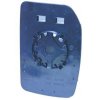Piastra specchio retrovisore per FORD TRANSIT dal 2006 al 2014 lato destro passeggero