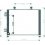 Condensatore per OPEL AGILA dal 2000 al 2008