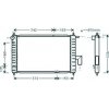 Radiatore acqua per CHEVROLET - DAEWOO MATIZ dal 2001 al 2005