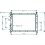 Radiatore acqua per FIAT TEMPRA dal 1989 al 1996