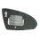 Piastra specchio retrovisore termica per NISSAN PRIMERA P12 dal 2002 al 2008 lato sinistro guidatore