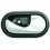 Maniglia apriporta interna argento con clip per DACIA DUSTER dal 2013 al 2017 lato destro passeggero
