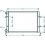 Radiatore acqua per SEAT LEON dal 2005 al 2009