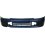 Paraurto anteriore nero per NISSAN MICRA K11 dal 1998 al 2000