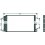 Condensatore per FIAT DOBLO' dal 2005 al 2009