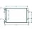 Radiatore acqua per AUDI A3 dal 2003 al 2005