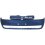 Paraurto anteriore nero 10-02-08-03 per OPEL CORSA C dal 2000 al 2003