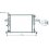 Radiatore acqua per OPEL ASTRA G dal 1998 al 2004