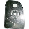 Piastra specchio retrovisore termica superiore per CITROEN JUMPER dal 2006 al 2014 lato sinistro guidatore