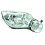 Proiettore con fendinebbia per SKODA YETI dal 2009 al 2013 lato destro passeggero
