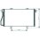 Condensatore per NISSAN INTERSTAR dal 2001 al 2002