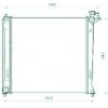 Radiatore acqua per HYUNDAI iX35 dal 2010 al 2013