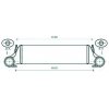 Intercooler per BMW X5 E53 dal 1999 al 2003