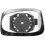 Piastra specchio retrovisore termica per PEUGEOT 807 dal 2002 al 2014 lato sinistro guidatore