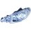 Proiettore liscio 2 parabole H7+H7 per PEUGEOT 206 dal 1998 al 2009 lato sinistro guidatore