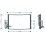 Condensatore per OPEL VECTRA B dal 1999 al 2002