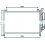 Condensatore per MAZDA 2 dal 2010 al 2014