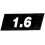 Sigla laterale per FIAT TEMPRA dal 1989 al 1996
