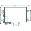 Condensatore per MERCEDES-BENZ E dal 2002 al 2006