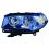 Proiettore per BMW X3 E83 dal 2006 al 2010 lato sinistro guidatore