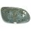 Piastra specchio retrovisore termica per MERCEDES-BENZ A W168 dal 2001 al 2004 lato sinistro guidatore