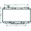 Radiatore acqua per TOYOTA RAV 4 dal 2003 al 2005