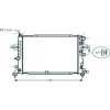 Radiatore acqua per OPEL ASTRA H dal 2004 al 2007