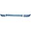 Modanature paraurto anteriore kit nere 04-01-12-03 per RENAULT CLIO dal 2001 al 2005