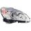 Proiettore xenon grigio per MERCEDES-BENZ CLC dal 2008 al 2011 lato destro passeggero