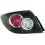 Fanale posteriore esterno crystal 08-06-06-09 per MAZDA 3 dal 2003 al 2009 lato sinistro guidatore