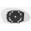 Piastra specchio retrovisore termica per BMW 1 E87 dal 2007 al 2011 lato sinistro guidatore