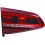 Fanale posteriore interno led GTI per VOLKSWAGEN GOLF  VII dal 2012 al 2016 lato sinistro guidatore
