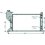 Radiatore acqua per MERCEDES-BENZ SPRINTER dal 2000 al 2005